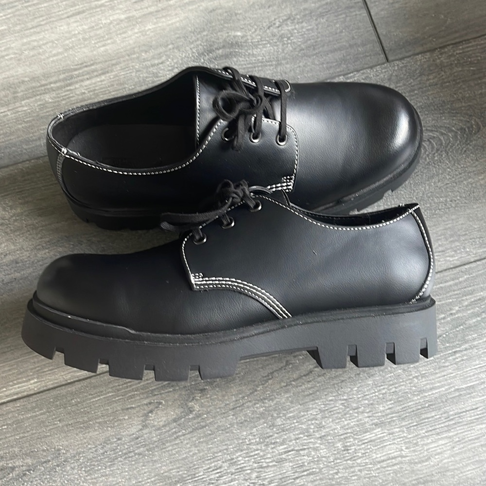 Zara leather shoes